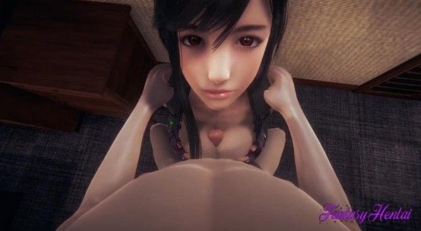 最终幻想3D 射在蒂法的奶子小穴和嘴上V
