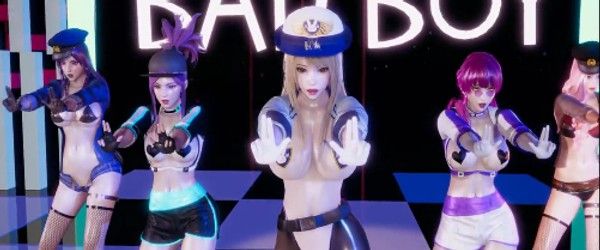 MMD阿狸阿卡丽佳肴 第一集 3D卡通成人动画