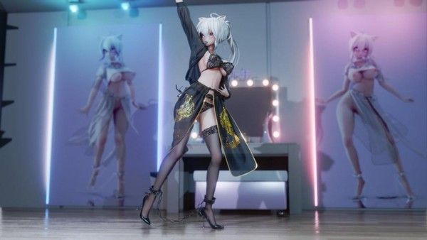 MMD78 汉服黑丝弱音GFRIEND-MAGO