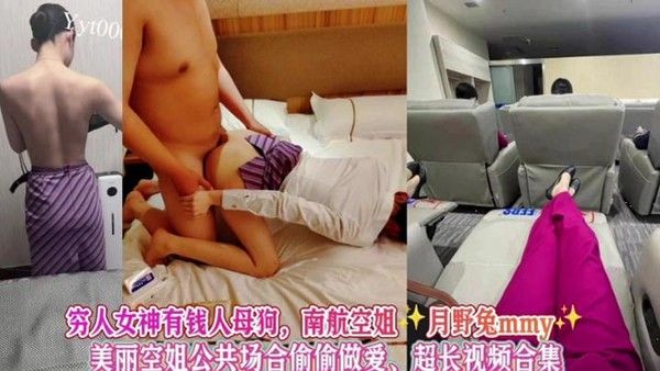 完整版女神级别空姐母狗被金主调教公共场合做爱南航空姐月野兔超长视频合集