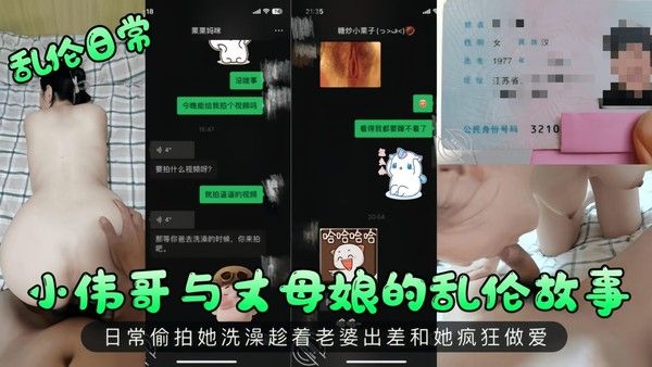 小伟哥与丈母娘的乱伦故事