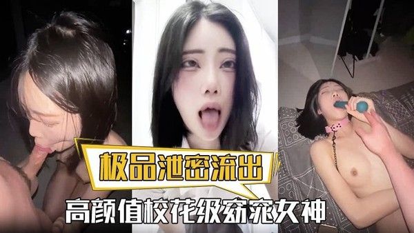 高颜值校花女神沦为土豪玩物