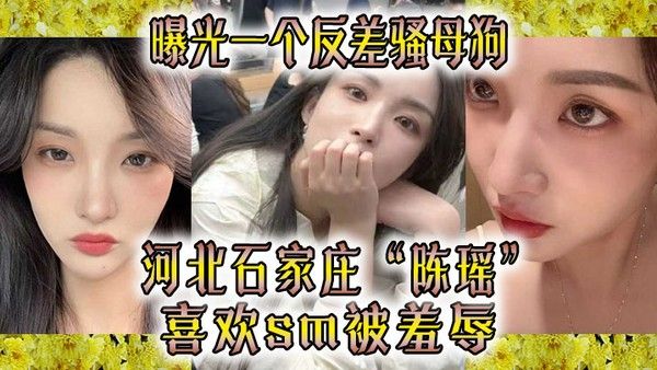 曝光一个反差骚母狗河北石家庄喜欢SM被羞辱