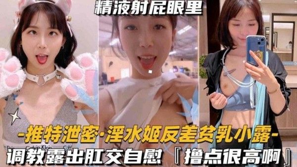 淫水姬反差贫乳小露调教露出肛交自慰