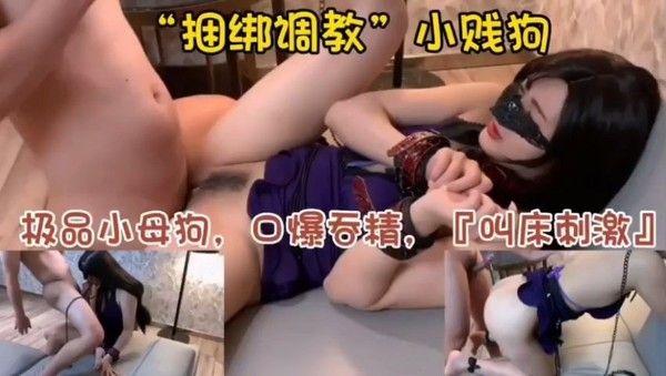 捆绑调教 素人小母狗感官刺激SM调教