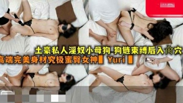Yuri 土豪私人淫奴小母狗 狗链束缚后入肏穴 究极白虎榨汁神器