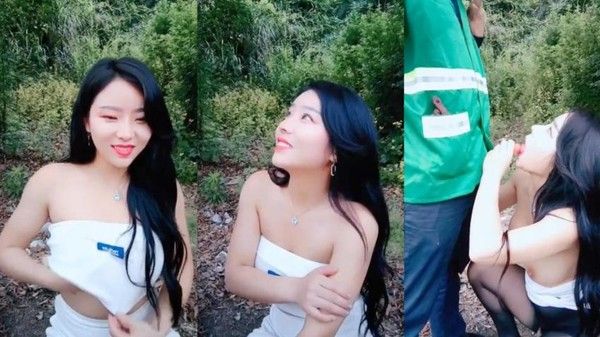 ACG经典 极品爆乳美娇娘公园勾引绿化大叔
