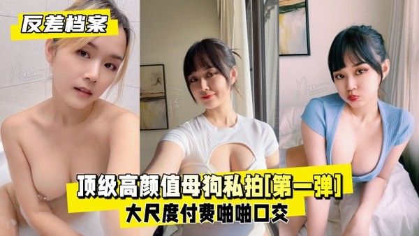 反差婊档案 顶级高颜值母狗私拍第一弹大尺度付费啪啪