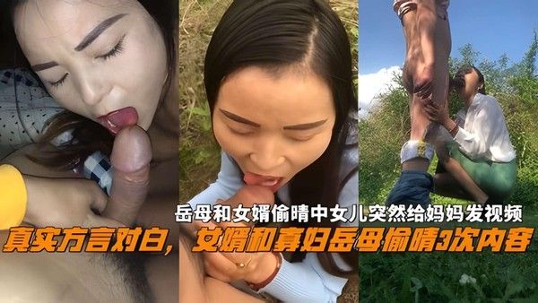 方言对白女婿和寡妇岳母偷情3次内容，岳母偷情中女儿突然发视频