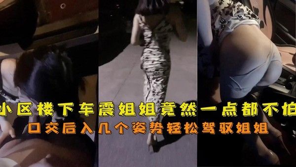 推荐小区楼下车震姐姐竟然一点都不怕的