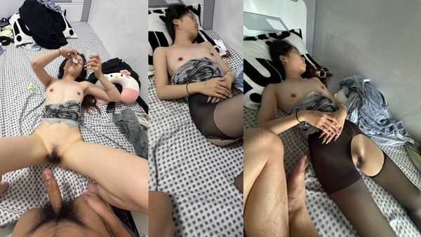辽宁工业大学艺术生林子雯 高颜值长腿美女抵不住男友诱惑