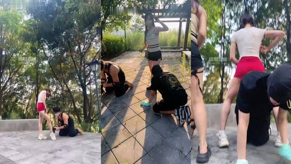 伊晨TJ：户外多人40度高温手机直接高温熄屏内容较少2025-07-14