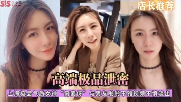 高端极品泄密 上海气质女神何麦芽与男友私密视频流出