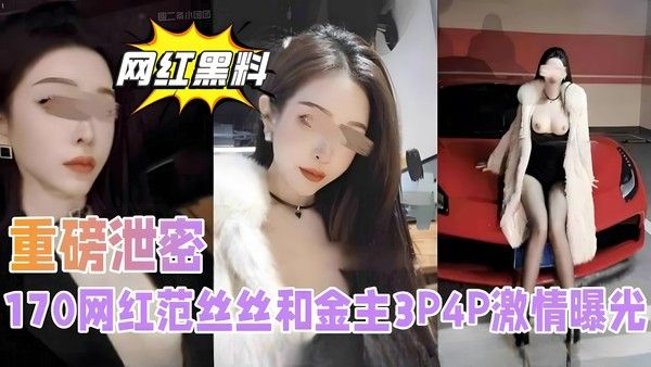网红黑料网红范丝丝和金主PP激情曝光网爆