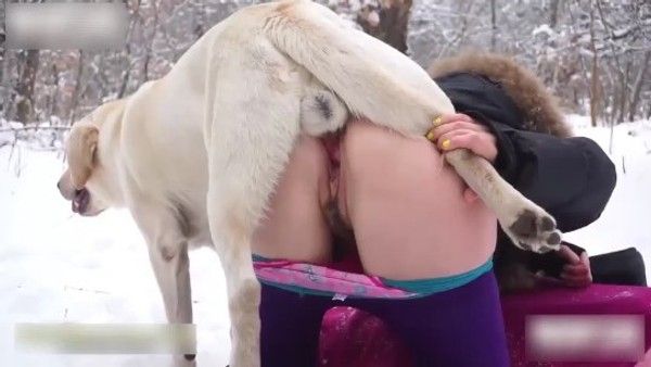 美女冰天雪地里与公狗交配-变态