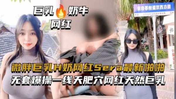 微胖巨乳H奶网红Sera无套爆操一线天肥穴网红