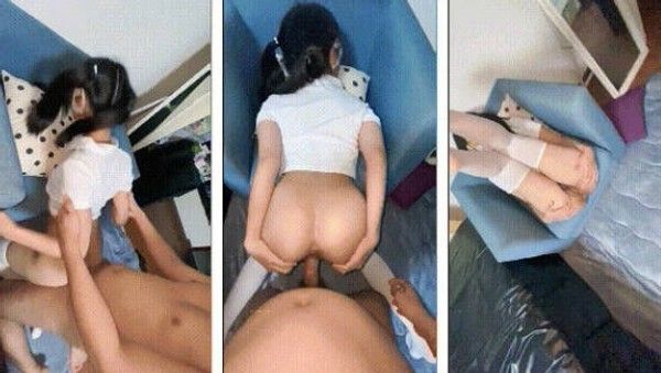 双马尾萝莉萌妹卡哇伊清纯萝莉学生妹 蜜桃臀+双马尾=小母狗，调教粉嫩可爱小菊花三洞齐开，蒙眼无套虐操 叫床好听