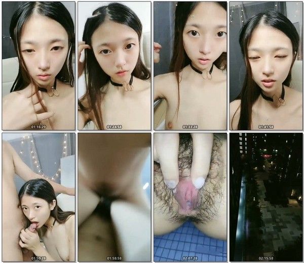 01小柠檬清纯甜美苗条萌妹子炮友啪啪，掰穴特写后入抽插屁股搞了两炮内射